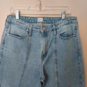 A New Day Women's Light Wash‎ High Rise Balloon Leg Jeans, Size 12/31W